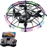 Asitan Hd Kameralı Katlanabilir Ufo Drone, Brushless Motorlu Wifi Fpv Canlı Görüntülü Uzaktan Kumanda - Çok Renkli