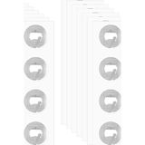 Asitan Heavenlife 60 Adet Nfc Çıkartmaları, 25MM Nfc Etiketleri NTAG213, Boş Yeniden Yazılabilir Yuvar - Çok Renkli