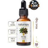 Asitan Hint Yağı (Castor Oil) Soğuk Sıkım Sabit Yağ 30 ml Damlalıklı Cam Şişe