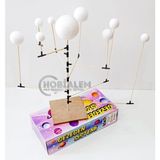 Asitan Hobialem Gezegen Sistemi Maketi, 9 Parça, Güneş Sistemi, Eğitici Maket, Model Gezegenler - Çok Renkli