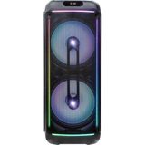 Asitan Hp 941 Taşınabilir 160 W Rms Bluetooth Parti Hoparlörü 2 * 15 Inc Woofer Extra Bass Karaoke Mik - Çok Renkli