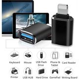 Asitan HP-Z03 Metal Lightning To USB 3.0 Otg Çevirici MacBook iPad Adaptör - Genel
