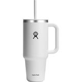Asitan Hydro Flask Beyaz Her Yerde Seyahat Tumbler 40OZ - Çok Renkli