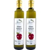 Asitan Içilebilir Elma Sirkesi Doğal Fermantasyon - Apple Vinegar (500 ml X2 Adet, Elma) - 0,5 L