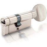 Asitan Kale Kilit 164KTBSM Kilit Göbeği, Tuzaklı - Mandallı Kilit Silindiri, Barel (68 Mm, Nikel) - Çok Renkli