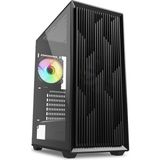 Asitan Kasa Mıd Tower Psusuz 4xfan Vk2 Rgb Black - Çok Renkli