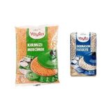 Asitan Kırmızı Mercimek 1 kg & Yayla Dermason Fasulye 1 kg - 0,01 gr