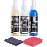 Asitan Kışlık 3'lü Oto Bakım Sprey Set Buğu Önleyici Buz Cözücü Yağmur Kaydırıcı 3X125ML - Çok Renkli