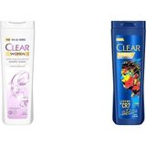 Asitan Komple Bakım Vitamin Kompleksi Kepeğe Karşı Etkili Şampuan 350 ml 1 Clear Men Kepeğe Karşı E