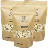 Asitan Laçoko Key Market 750 Gram Soyulmuş, Tuzsuz, Doğal Az Kavrulmuş Yer Fıstığı (750 Gram) - 0,01 gr