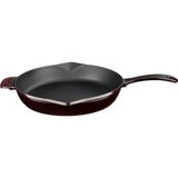 Asitan Lava Metal Premium Serisi - Döküm Kızartma Tavası, Yuvarlak, 28 Cm, Majolik Mor - Çok Renkli