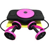Asitan Leyaton Egzersiz Spor Aleti 5 Fonksiyonlu Twister Pembe - Çok Renkli