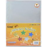 Asitan Lino Aynali Metalik Karton 5 Renk 10'lu 23 x 33 cm - Çok Renkli