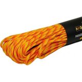 Asitan Mg Ropes Bileklik ve Outdoor Polyester Paracord Ip 4 mm 30 Metre Sarı Turuncu - Çok Renkli