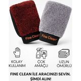 Asitan Mikrofiber Oto Yıkama Eldiveni, Araç Pasta Cila Pedi, Çiziksiz Temizlik Eldiveni, Ultra Yumuşak - Çok Renkli