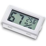 Asitan Mini LCD Dijital Elektronik Beyaz Termometre Higrometre Sıcaklık Nem Ölçer (Kablosuz) - Çok Renkli