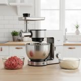 Asitan Multichef Ultra Kıyma Çekme/sucuk-Sosis/içli Köfte Ap. Hamur Yoğurma Makinesi 2000W 8l Inox