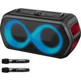 Asitan Musicbox Go Bluetooth Hoparlör, Taşınabilir Akşam Hoparlör, Derin Bas, Işık Oyunları, Karaok - Çok Renkli