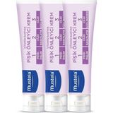 Asitan Mustela Pişik Önleyici Koruyucu Doğal Kökenli Bakım Kremi 3'lü Set 50 ml x 3 - Renkli