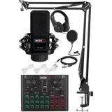 Asitan MX-2020 Live Set Efektli Ses Kartı Mikrofon Stand Kayıt Canlı Yayın Seti (Pc ve Telefon) - Renkli