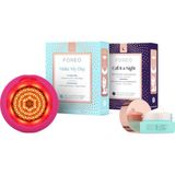 Asitan Nemlendirici ve Aydınlatıcı Ufo 3 LED Set - Yüz Maskesi Cilt Bakım Cihazı+14 Ufo Aktif Maske+I