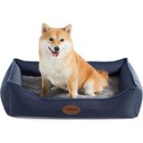 Asitan Orta Büyük Köpekler Için Ortopedik Köpek Yatakları, Dayanıklı Yumurta Sandığı Köpüğü - Beyaz - Gold - Çok Renkli