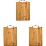 Asitan Owen Rectangle Large Bambu Kesme Tahtası 3lü Paket - Çok Renkli
