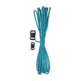 Asitan Paracord 550 4mm 7 Çekirdek Outdoor Bileklik Çadır Kamp Ipi 5 Metre Mavi Turkuaz - Çok Renkli