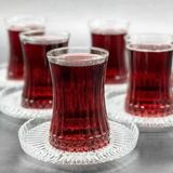 Asitan Paşabahçe Elysia Çay Takımı Seti 12 Parça Set Rinana Çay Tabağı 42901 - Çok Renkli