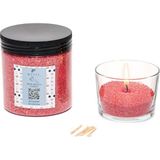 Asitan Pembe Yaratıcı Inci Tozu Mum 30 Adet Fitil ile Bırlıkte -250 gr - Çok Renkli