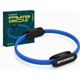 Asitan Pilates Çemberi 35 Cm, Konforlu Pedli Direnç Halkası, Iç Bacak Kalça Karın Kol ve Göğüs Eg - Çok Renkli