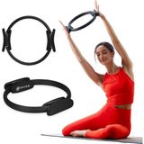 Asitan Pilates Ring 30,48 cm Fitness Çemberi - Hafif ve Dayanıklı Köpük Dolgulu Kollar | Kolları, Uyl - Çok Renkli