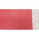 Asitan Pvc Paspas 120 x 300 cm Kırmızı Banyo Kaymaz Yer Zemin Matı S-Mat Zincir Desen - Çok Renkli