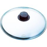 Asitan Pyrex 4937234 Tencere/tava Için Cam Kapak, 28 Cm, Şeffaf - Çok Renkli