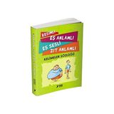 Asitan Resimli, Eş Anlamlı, Eş Sesli, Zıt Anlamlı - Kelimeler Sözlüğü - Renkli