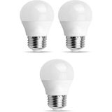 Asitan Şahnet 6W E27 Mini Top Ampul 3000K Sarı Işık 3 Adet - Altın