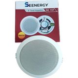 Asitan Seenergy SE-15T Alçıpan Tavan Hoparlör / 5" Tavan Hoparlörü 3W / 5 Inç Tavan Hoparlör - Çok Renkli