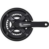 Asitan Shimano Tourne/ty FC-TY501 Zincir Seti 46/30, Çift, 7/8 Vites, 170 Mm, Zincir Koruyuculu, Siyah - Çok Renkli