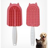 Asitan Silikon Tüy Toplayıcı Tarak, Kedi Tarağı, Kedi Fırçası, Evcil Hayvan Bakım Tarağı, Tüy T - Renkli