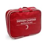 Asitan Sınıf Deprem Çantası, 60 Çeşit Ürün, 102 Parça Malzeme, Acil Durum Kiti - Çok Renkli
