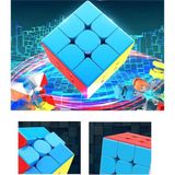 Asitan Speed Cupe Rubik Küp Zeka Küpü 3x3 Canlı Renkler Hız Küpü,fidget Oyuncak Akıl Küpü Zeka Oy - Çok Renkli