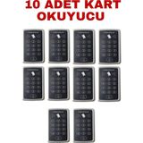 Asitan SR-204 Mf Mifare Kartlı ve Şifreli Geçiş Sistemi Rfıd Kart Okuyucu 13.56 Mhz 10 Adet - Renkli
