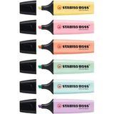 Asitan Stabilo-Boss Original Fosforlu Işaretleme Kalemi 6 Renk Set - Çok Renkli