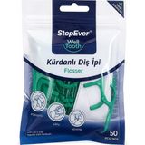 Asitan Stopever Well Tooth Kürdanlı Diş Ipi Flosser 50'li Paket | Ergonomik Tasarım, Dayanıklı Ipli - Çok Renkli