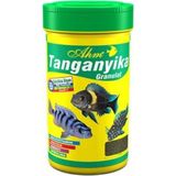Asitan Tanganyika Green Granulat Bitkisel Ciklet Balığı Yemi 1000ML - Çok Renkli