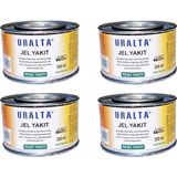 Asitan Uralta JMT-200 Jel Yakıt, Reşo Yakıtı, Osmanlı Ocağı Yakıtı (4 Adet) - Bk-9 Ocak Hediyeli - Çok Renkli