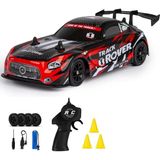Asitan Uzaktan Kumandalı Rc Drift Arabası 15 Km Hız Yapan 4x4 Çekiş Şarjlı 3 Adet Drift Kukası Hedi - Çok Renkli
