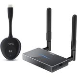Asitan Veggieg 4K 30Hz Kablosuz HDMI VGA Görüntü ve Ses Aktarıcı Wireless Ekran Yansıtma Adaptörü V - Çok Renkli