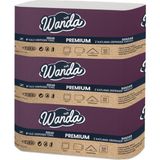 Asitan Wanda Soft Premium Z Katlama Kağıt Havlu 21CM x 24CM / 2400 Yaprak / Dayanıklı & Dispenser Uyuml - Çok Renkli