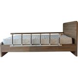 Asitan Yatak Korkuluğu Katlanır Bariyer Kahverengi - Çok Renkli - 100 x 100 cm